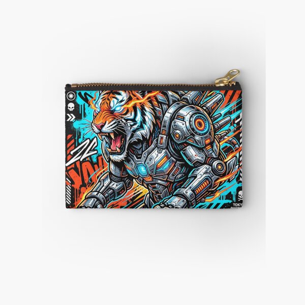 Item preview, Cyber Hyperdrive Tiger designed and sold by BigBoyFunky.