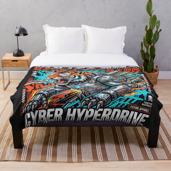 Aperçu de l'œuvre Cyber Hyperdrive Tigre créée et vendue par BigBoyFunky.