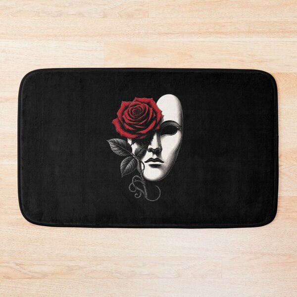 Item preview, Ethereal Elegance: Hidden Behind the Phantom of the Opera's Rose  designed and sold by NerdiPop.