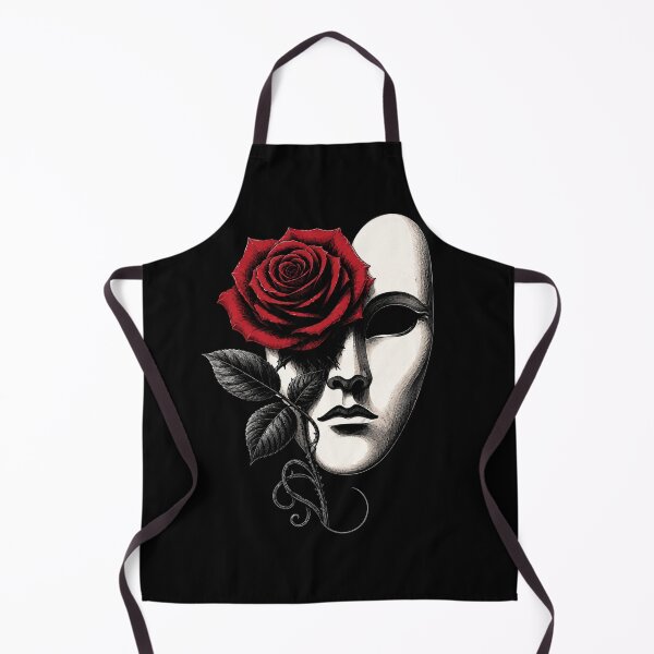 Item preview, Ethereal Elegance: Hidden Behind the Phantom of the Opera's Rose designed and sold by NerdiPop.