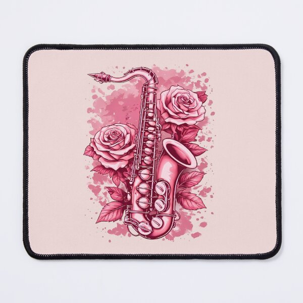 Item preview, Rose Jazz Saxophone  – International Jazz Day designed and sold by Art-Arcade6.