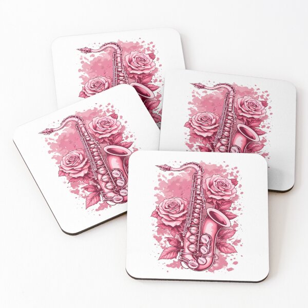 Item preview, Rose Jazz Saxophone  – International Jazz Day designed and sold by Art-Arcade6.