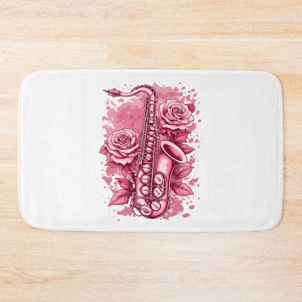 Item preview, Rose Jazz Saxophone  – International Jazz Day designed and sold by Art-Arcade6.