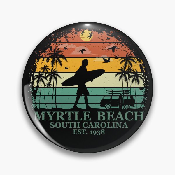 Item preview, Vintage Sunset South Carolina Myrtle Beach designed and sold by Alexaltay.