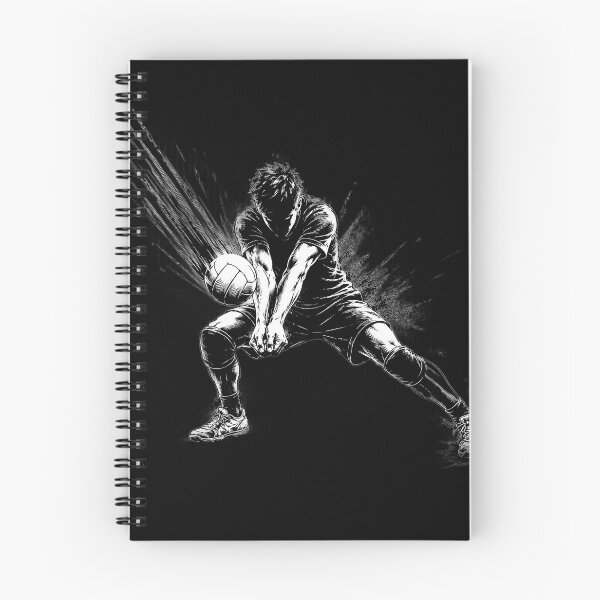 Item preview, Reception – volleyball passing moment designed and sold by NorthRally.