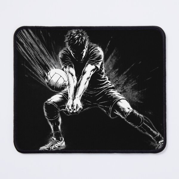 Item preview, Reception – volleyball passing moment designed and sold by NorthRally.