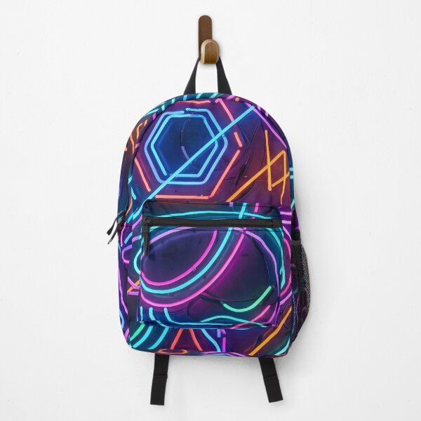 Item preview, Future Neon Cosmic Landscapes Celestial Wonders Surreal Imagination designed and sold by ART ATTACK ZONE.