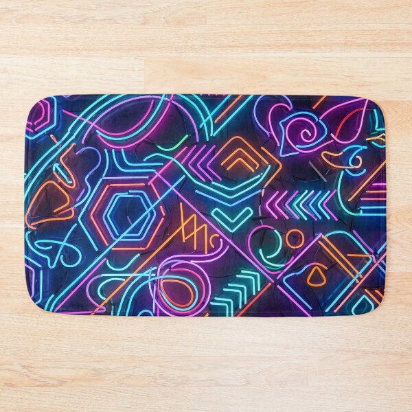 Item preview, Future Neon Cosmic Landscapes Celestial Wonders Surreal Imagination designed and sold by ART ATTACK ZONE.