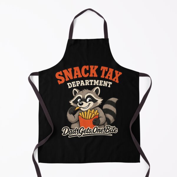 Item preview, Funny Dad Tax Raccoon Snack Tax Department Fries Gift designed and sold by Fangtasia77.
