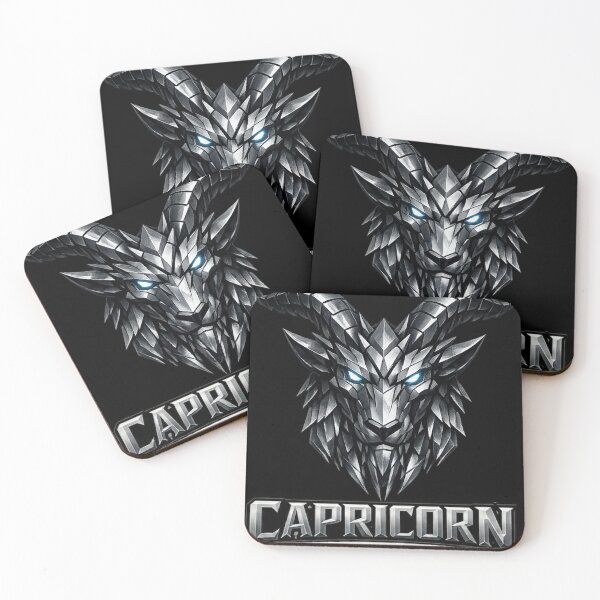 Item preview, Capricorn – Unbreakable | Zodiac Metal Head Design designed and sold by Warrior’s Path.