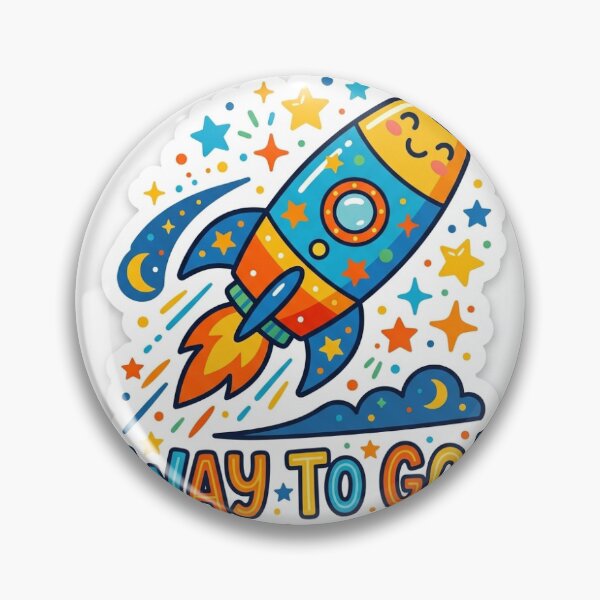 Item preview, Teacher Reward Sticker - Way To Go Rocket designed and sold by Noor’s Shop.