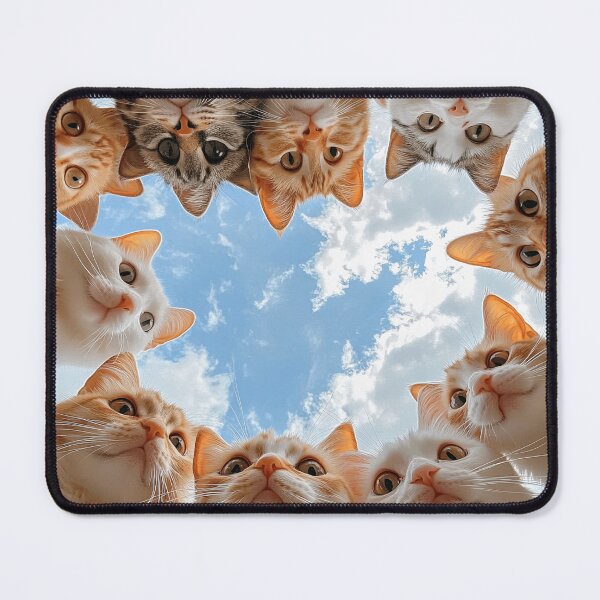 Item preview, Adorable cats taking a selfie designed and sold by dcrc.