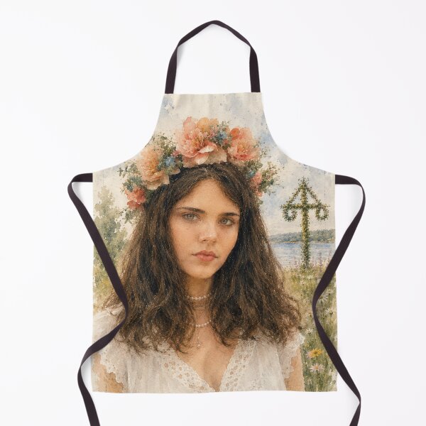 Item preview, Nordic Flower Crown Maiden  designed and sold by Weird & wonderful .