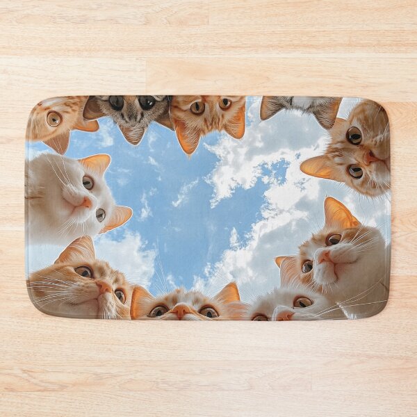 Item preview, Adorable cats taking a selfie designed and sold by dcrc.