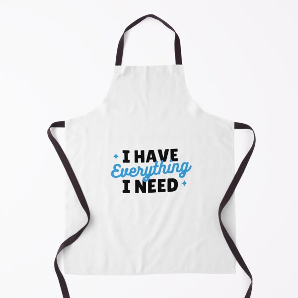 Item preview, I Have Everything I Need Positive Quote Sticker designed and sold by PixelVibe Art.