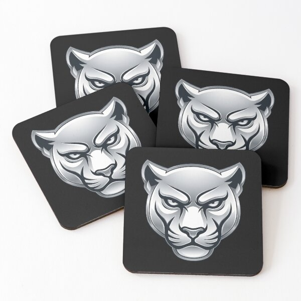 Item preview, Chrome Panther Metallic Minimal Head designed and sold by CiprianBt.