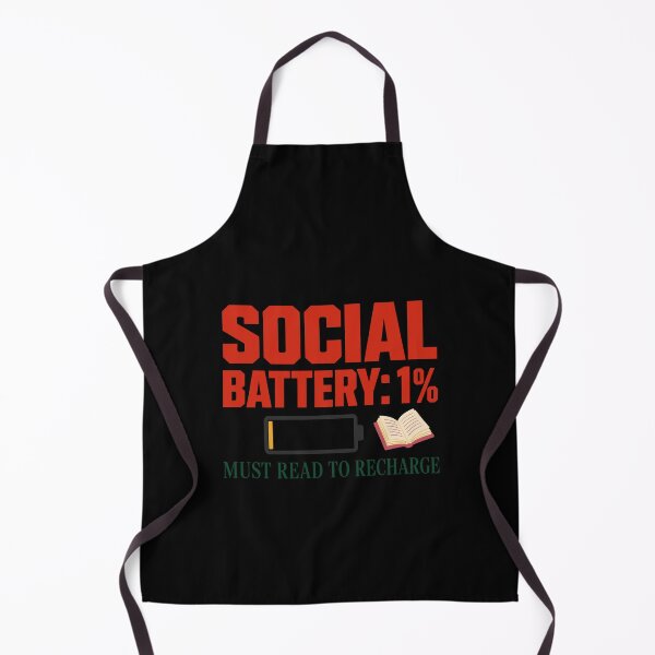 Item preview, Social Battery 1% Must Read Reader designed and sold by soondoock.