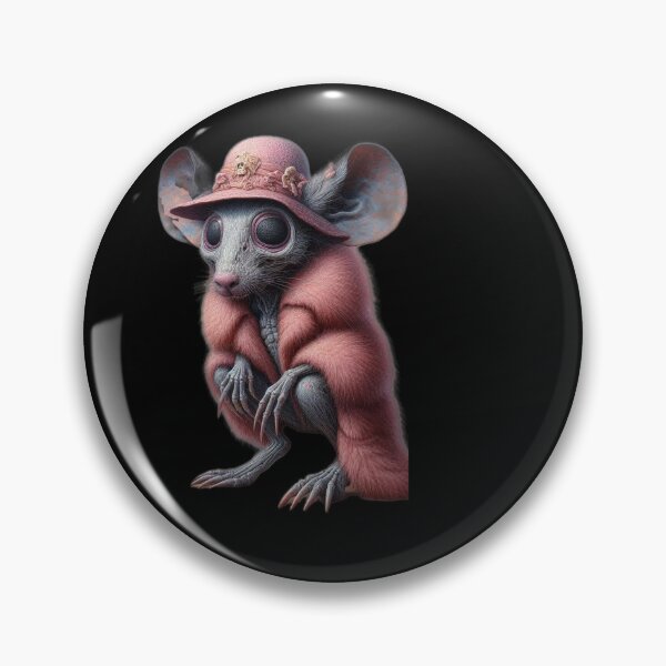 Item preview, Stylish Pink Mouse: Hat and Art designed and sold by LujziWorld.