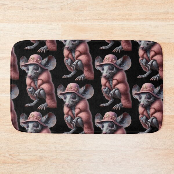 Item preview, Stylish Pink Mouse: Hat and Art designed and sold by LujziWorld.