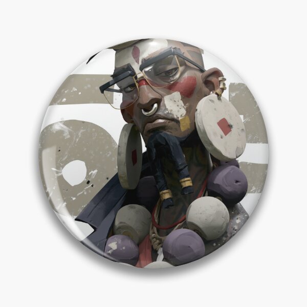 Item preview, 3D portrait in digital painting of Neo ethnic shaman man designed and sold by PioneerX1.