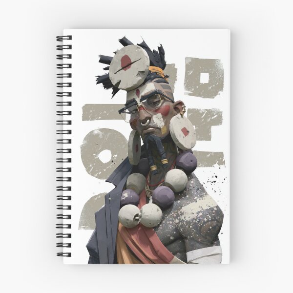Item preview, 3D portrait in digital painting of Neo ethnic shaman man designed and sold by PioneerX1.