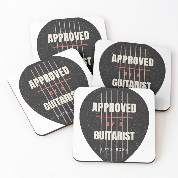 Item preview, Approved Guitarist – Funny Guitar Player Gift | 100% Riff designed and sold by Deviens Guitariste.