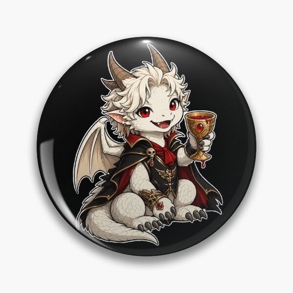 Item preview, Cute Vampire Dragon | Gothic Baby Dragon Fantasy Art  designed and sold by Hatchling Hollow.