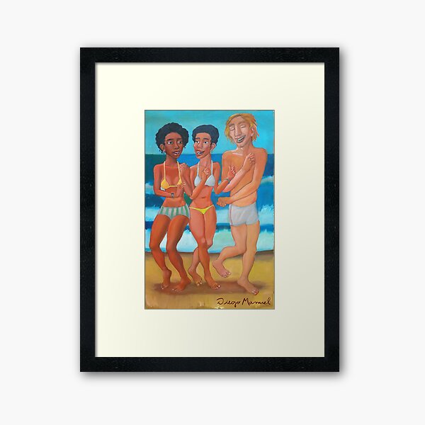 Vista previa del artículo con la obra «Bailando en la playa 12», diseñado y vendido por Diego Manuel Rodriguez.