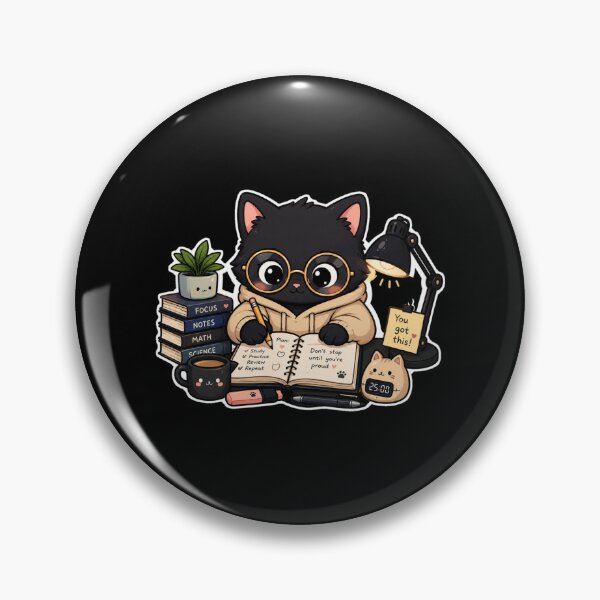 Item preview, Study Buddy Cat designed and sold by TheZyro.
