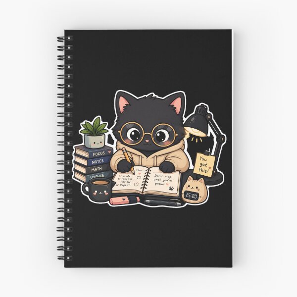 Item preview, Study Buddy Cat designed and sold by TheZyro.