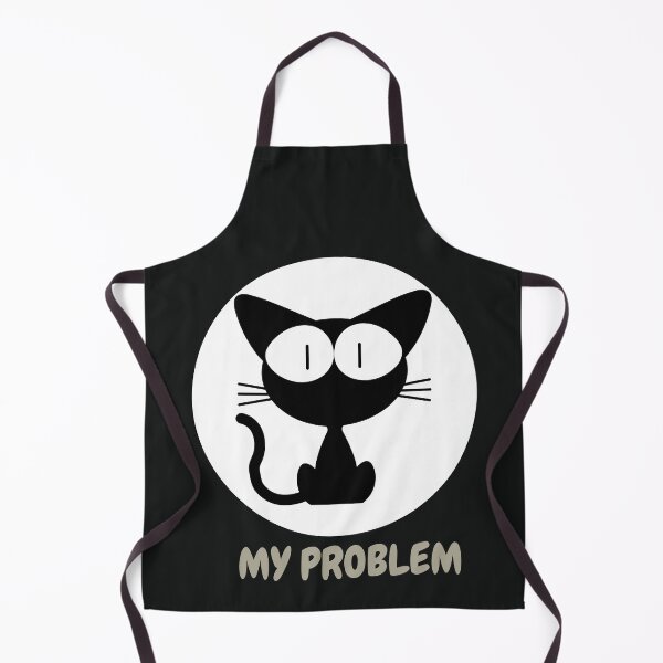Item preview, My Problem Black Cat designed and sold by AdicretorDesign.