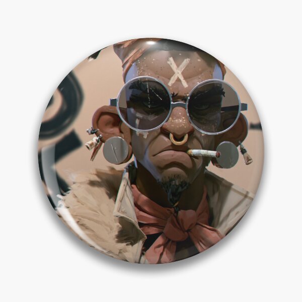 Item preview, 3D portrait in digital painting of Neo ethnic shaman man designed and sold by PioneerX1.