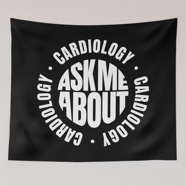 Item preview, Ask Me About Cardiology designed and sold by MaryAller.
