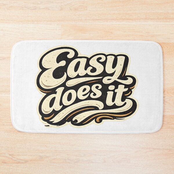 Item preview, Easy Does It Retro 70s Typography designed and sold by Mr Lee.