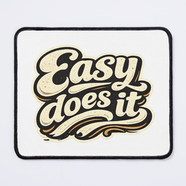Item preview, Easy Does It Retro 70s Typography designed and sold by Mr Lee.