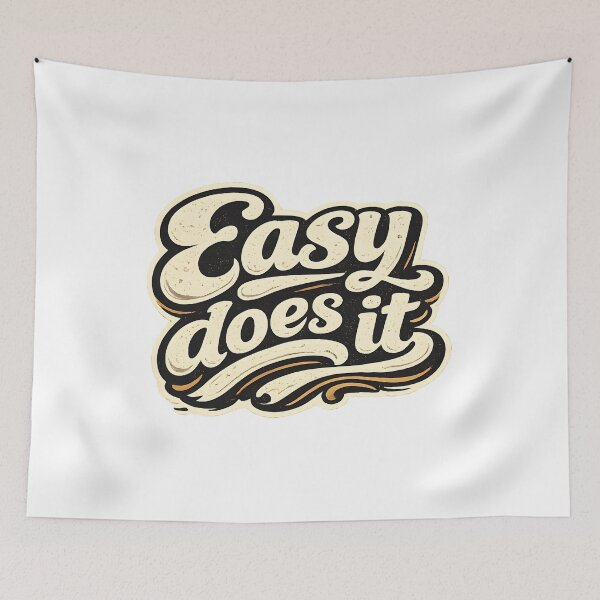 Item preview, Easy Does It Retro 70s Typography designed and sold by Mr Lee.