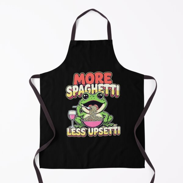 Item preview, More Spaghetti Less Upsetti Funny Frog Retro Vintage 90s vintage 90s style designed and sold by Keingdesign.