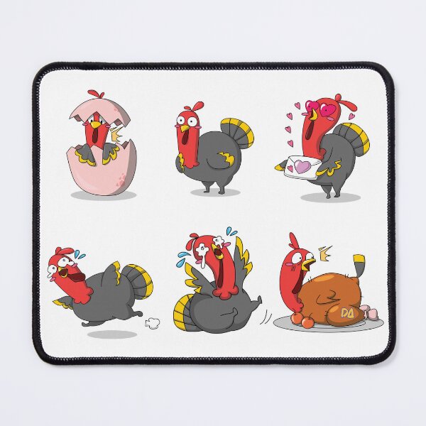 Item preview, Funny Thanksgiving Turkey Life Cycle Comic Sheet Retro Cartoon Streetwear Graphic designed and sold by DesignArtist.ia.