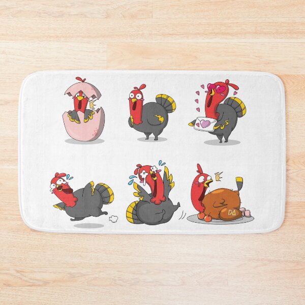 Item preview, Funny Thanksgiving Turkey Life Cycle Comic Sheet Retro Cartoon Streetwear Graphic designed and sold by DesignArtist.ia.