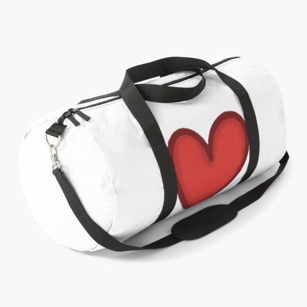 Item preview, Minimalist Red Hand Drawn Heart Graphic on Black Background designed and sold by somimalikkk.