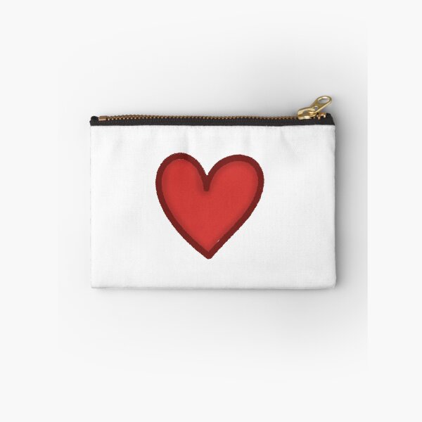 Item preview, Minimalist Red Hand Drawn Heart Graphic on Black Background designed and sold by somimalikkk.