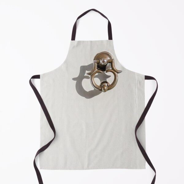 Item preview, Brass Door Knocker On White Door With Shadow Minimal Vintage Entrance Detail designed and sold by Nmallia.