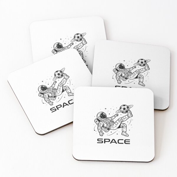Item preview, Astronaut Soccer Bicycle Kick Premium Minimalist Sticker designed and sold by Mr-wow.