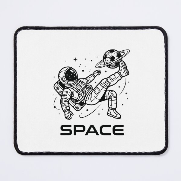Item preview, Astronaut Soccer Bicycle Kick Premium Minimalist Sticker designed and sold by Mr-wow.