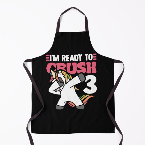 Item preview, Ready To Crush 3 Dabbing Unicorn Birthday designed and sold by SiarheiYur.