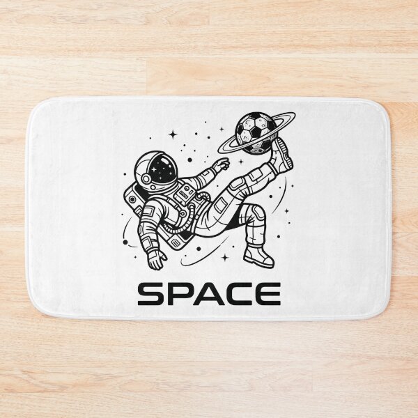 Item preview, Astronaut Soccer Bicycle Kick Premium Minimalist Sticker designed and sold by Mr-wow.