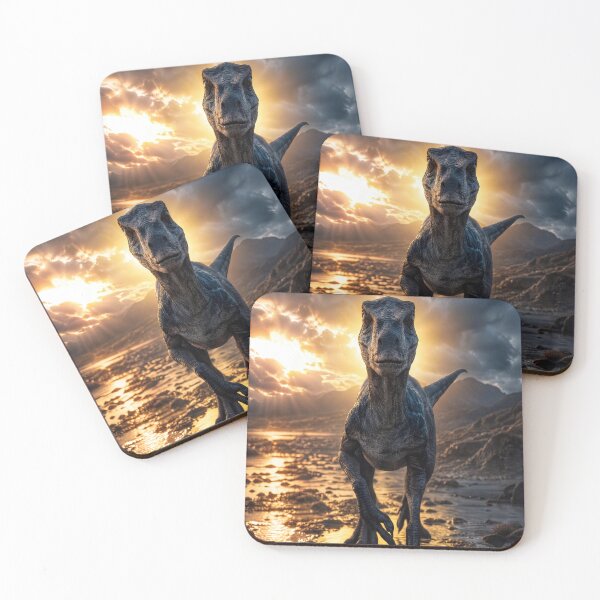 Item preview, Majestic Dinosaur Sunset designed and sold by jodotodesign.