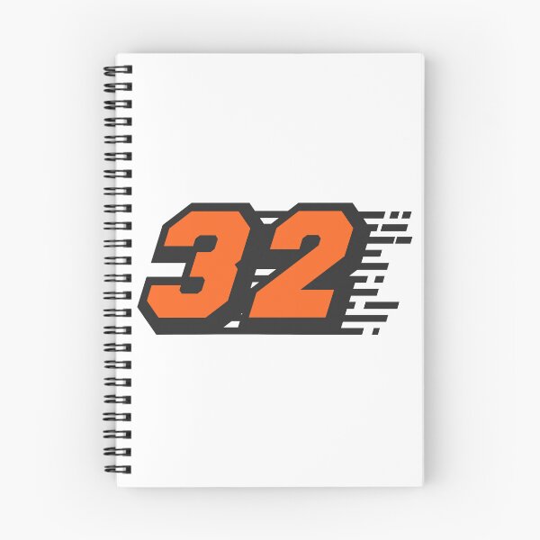 Item preview, Matt's Race Number (Black and Orange) designed and sold by WA-Shop.