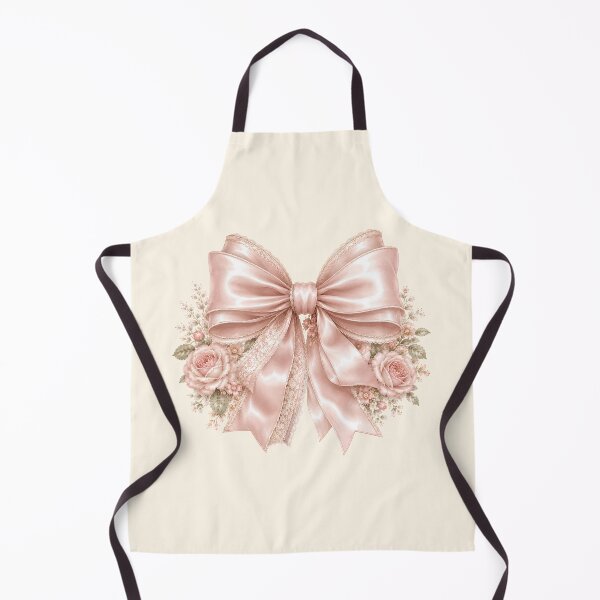 Item preview, Coquette Pink Satin Bow with Roses | Romantic Cottagecore Floral Ribbon | Vintage Feminine Aesthetic designed and sold by looplandger.