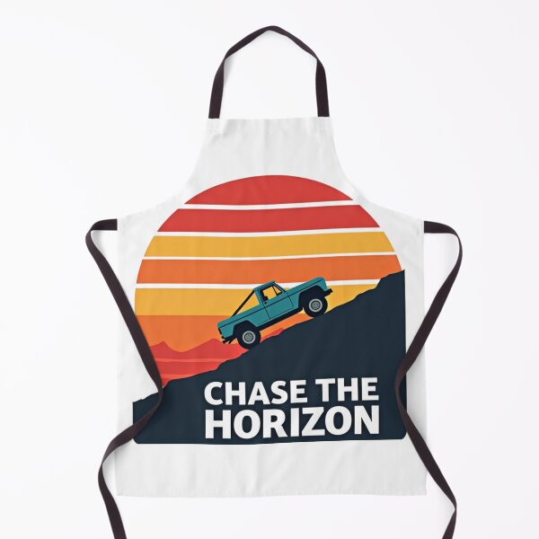 Item preview, Chase The Horizon - Vintage Off-Road Vehicle Against Sunset designed and sold by Prints by Mat.